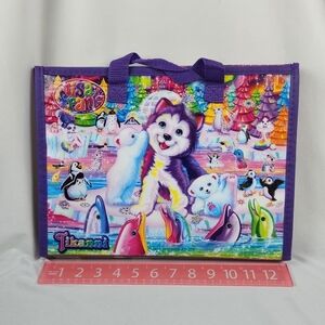Lisa Frank TIKANNI HUSKY Trifold Portfolio Storage Case Folder School Art 2020